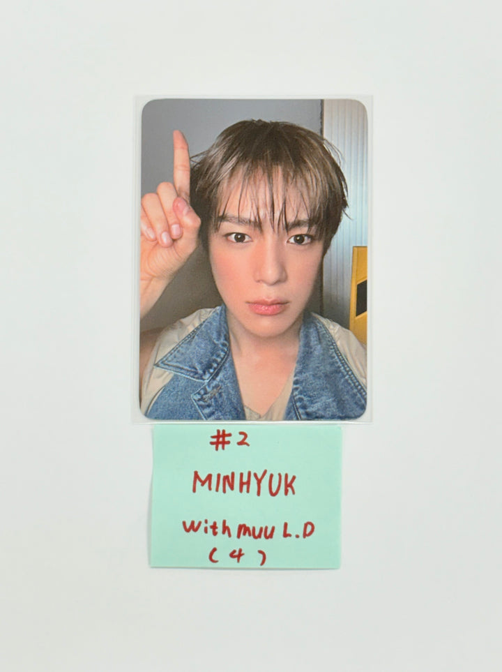 MONSTA X "THE X" - Withmuu Lucky Draw Event Photocard [25.9.3]