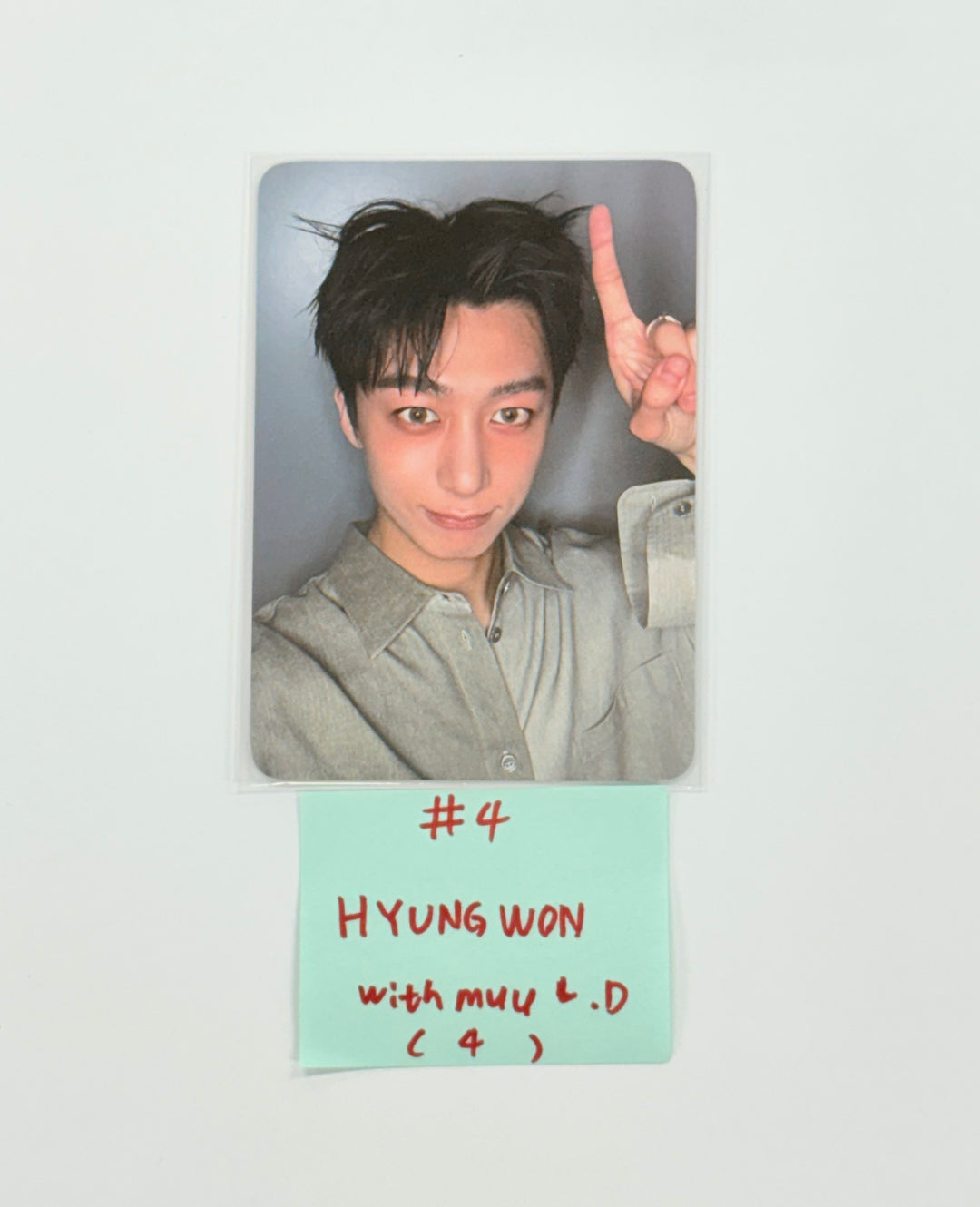 MONSTA X "THE X" - Withmuu Lucky Draw Event Photocard [25.9.3]