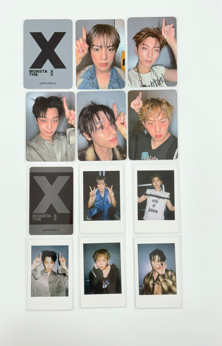 MONSTA X "THE X" - Withmuu Lucky Draw Event Photocard [25.9.3]
