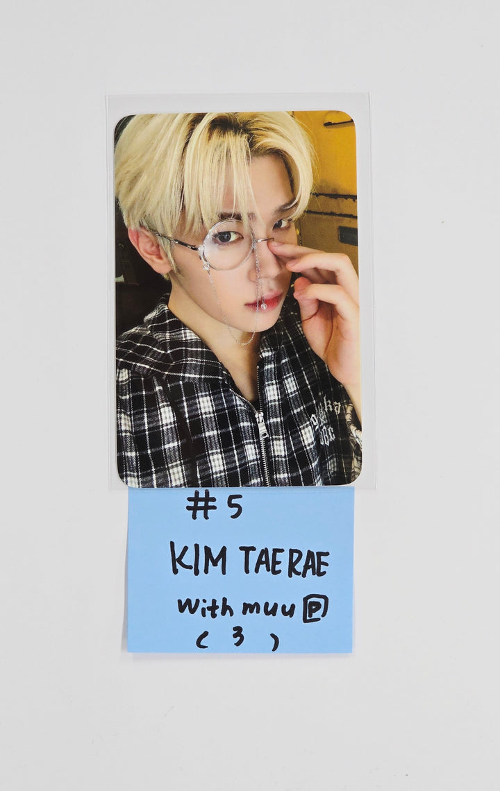 ZEROBASEONE THE 1ST FULL ALBUM "NEVER SAY NEVER" - Withmuu Pre Order Benefit Photocard (Photobook ver.) [25.9.4]