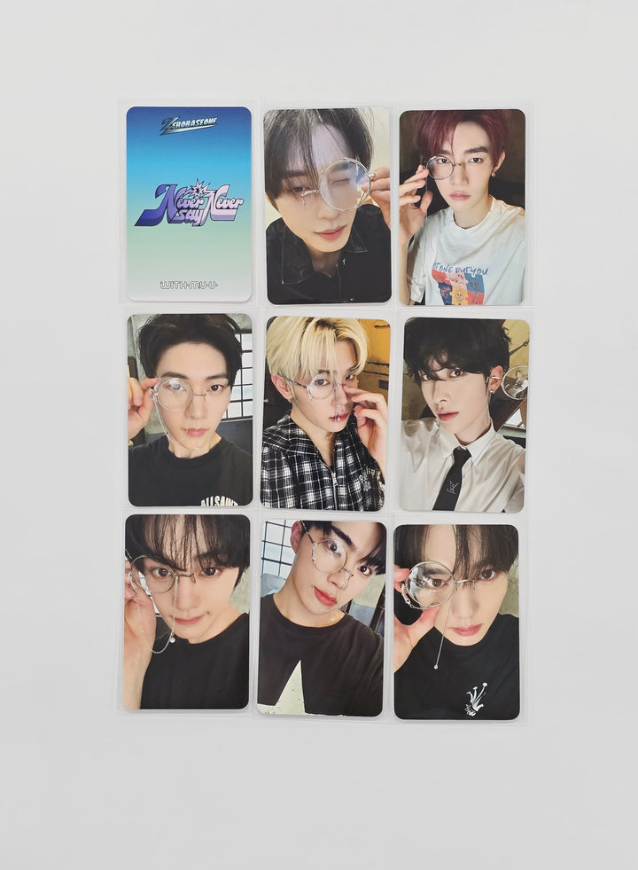 ZEROBASEONE THE 1ST FULL ALBUM "NEVER SAY NEVER" - Withmuu Pre Order Benefit Photocard (Photobook ver.) [25.9.4]
