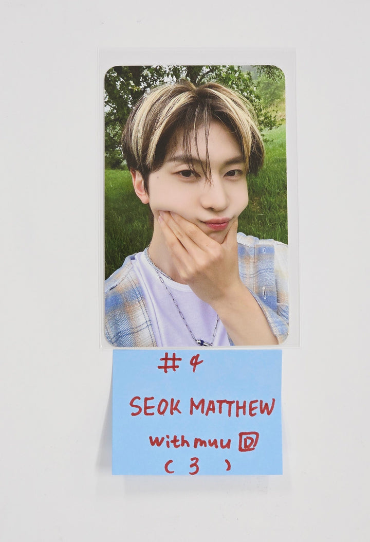 ZEROBASEONE THE 1ST FULL ALBUM "NEVER SAY NEVER" - Withmuu Pre Order Benefit Photocard (Digipack ver.) [25.9.4]