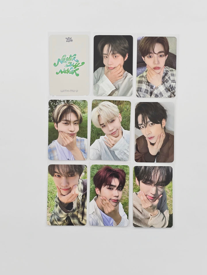 ZEROBASEONE THE 1ST FULL ALBUM "NEVER SAY NEVER" - Withmuu Pre Order Benefit Photocard (Digipack ver.) [25.9.4]