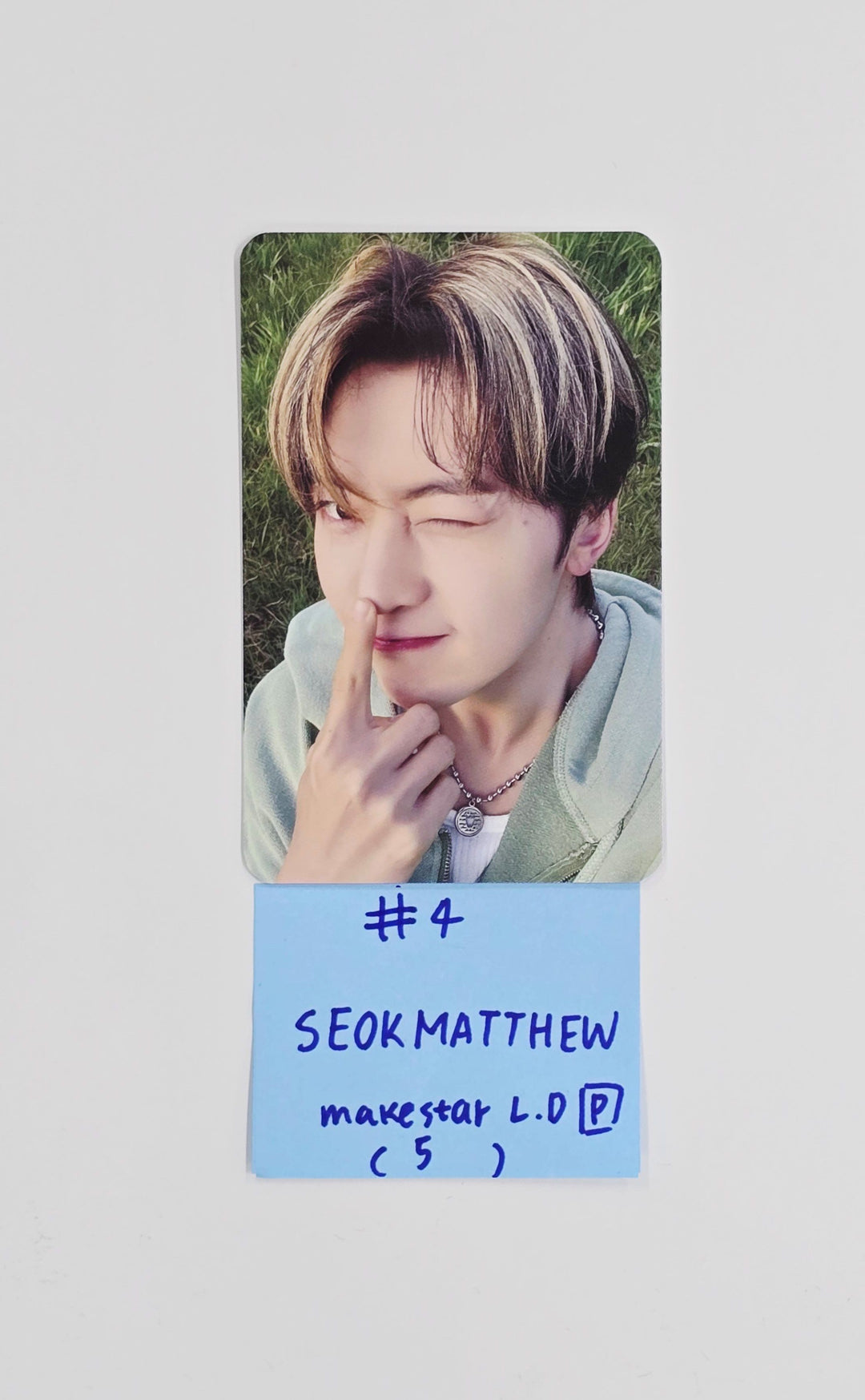ZEROBASEONE THE 1ST FULL ALBUM "NEVER SAY NEVER" - Makestar Lucky Draw Event Photocard (Photobook ver.) [25.9.4]