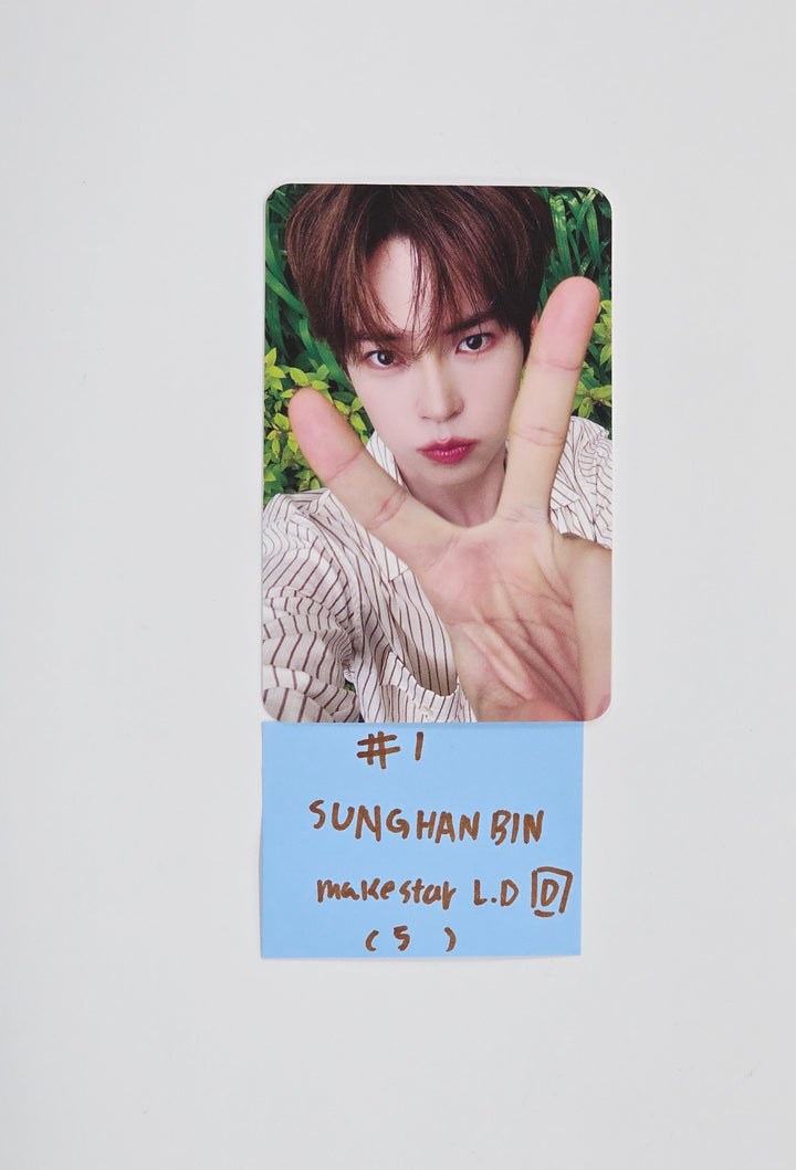 ZEROBASEONE THE 1ST FULL ALBUM "NEVER SAY NEVER" - Makestar Lucky Draw Event Photocard (Digipack ver.) [25.9.4]