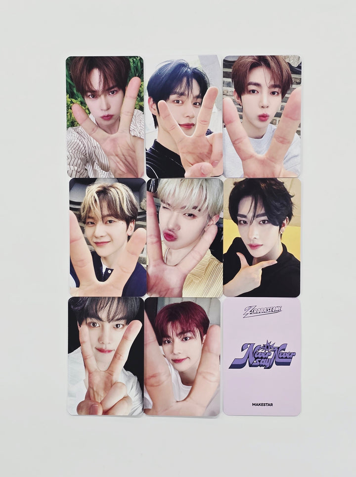 ZEROBASEONE THE 1ST FULL ALBUM "NEVER SAY NEVER" - Makestar Lucky Draw Event Photocard (Digipack ver.) [25.9.4]