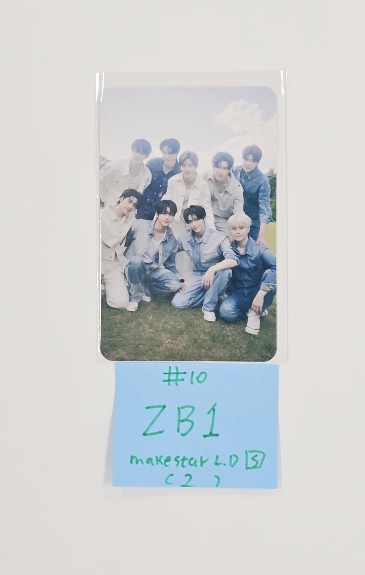 ZEROBASEONE THE 1ST FULL ALBUM "NEVER SAY NEVER" - Makestar Lucky Draw Event Photocard [Photobook ver. (ICON & ORDINARY)SET] [25.9.4]
