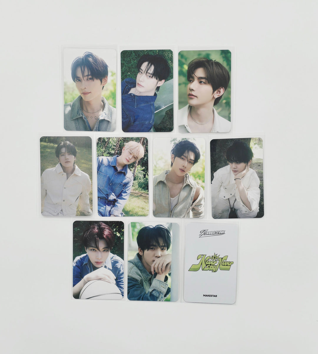 ZEROBASEONE THE 1ST FULL ALBUM "NEVER SAY NEVER" - Makestar Lucky Draw Event Photocard [Photobook ver. (ICON & ORDINARY)SET] [25.9.4]