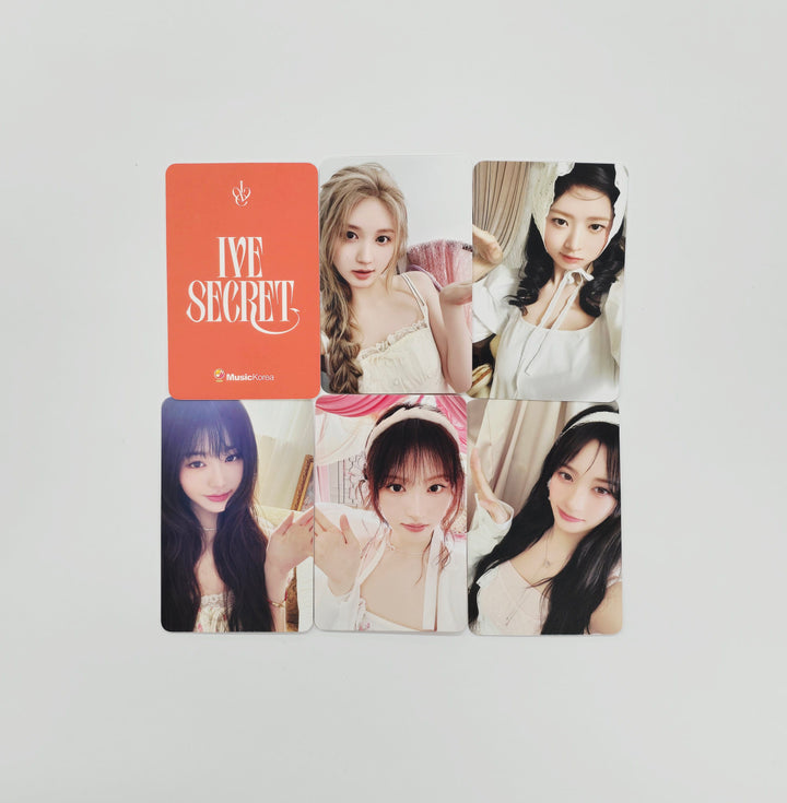 IVE "IVE SECRET" - Music Korea Fansign Event Photocard [25.9.4]