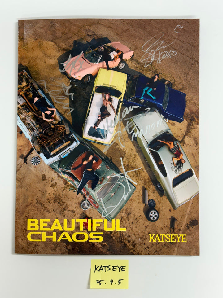 KATSEYE "BEAUTIFUL CHAOS" - Hand Autograhped(Signed) Album [25.9.5]