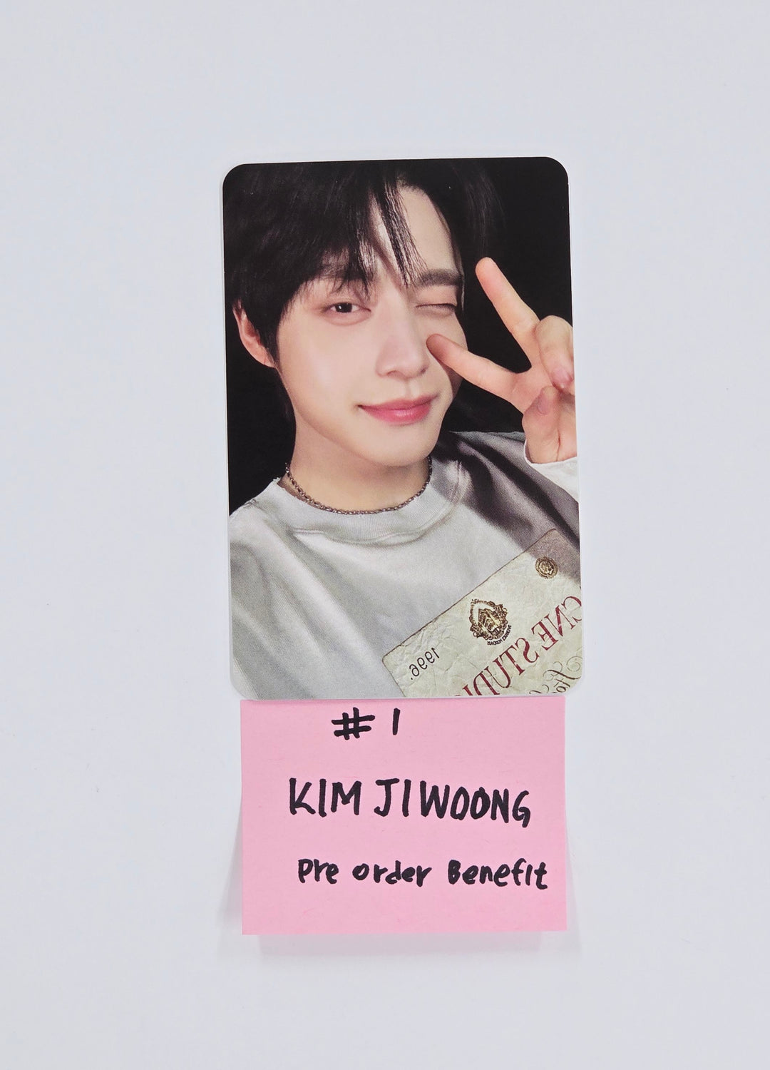 ZEROBASEONE 1st FULL ALBUM "NEVER SAY NEVER" - Pre Order Benefit Photocard [25.9.5]