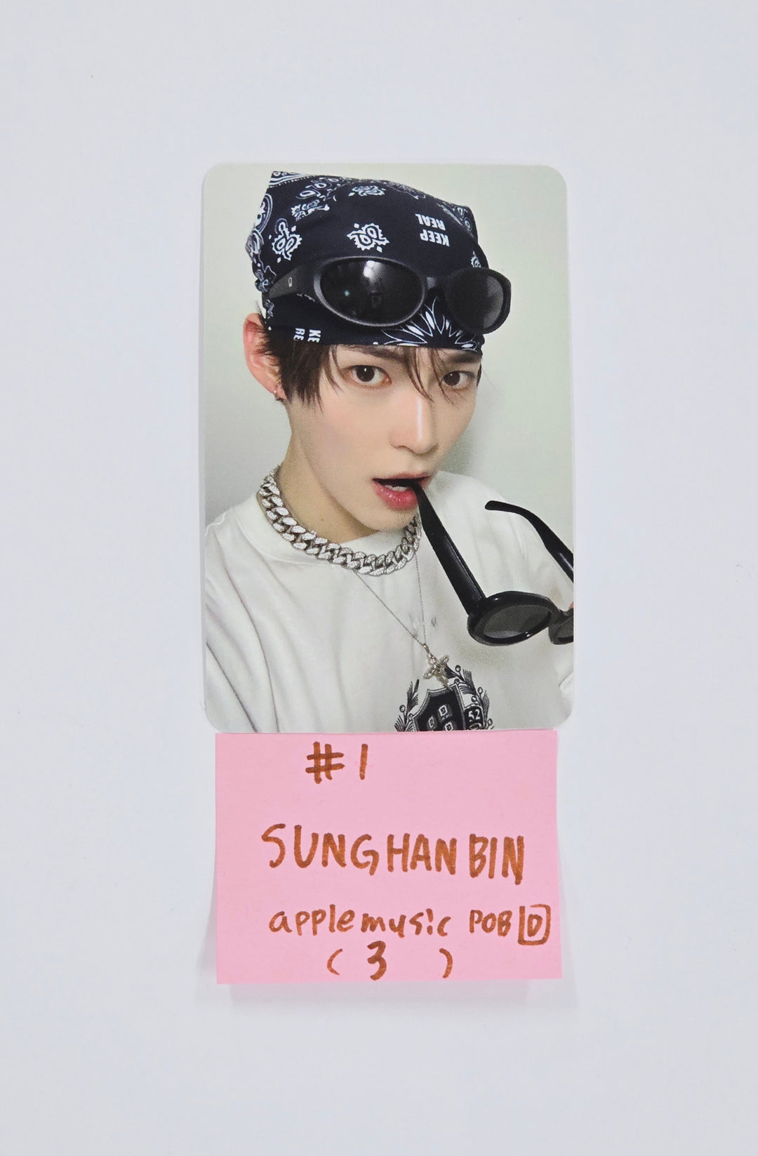 ZEROBASEONE 1st FULL ALBUM "NEVER SAY NEVER" - Apple Music Pre Order Benefit Photocard (Digipack ver.) [25.9.5]