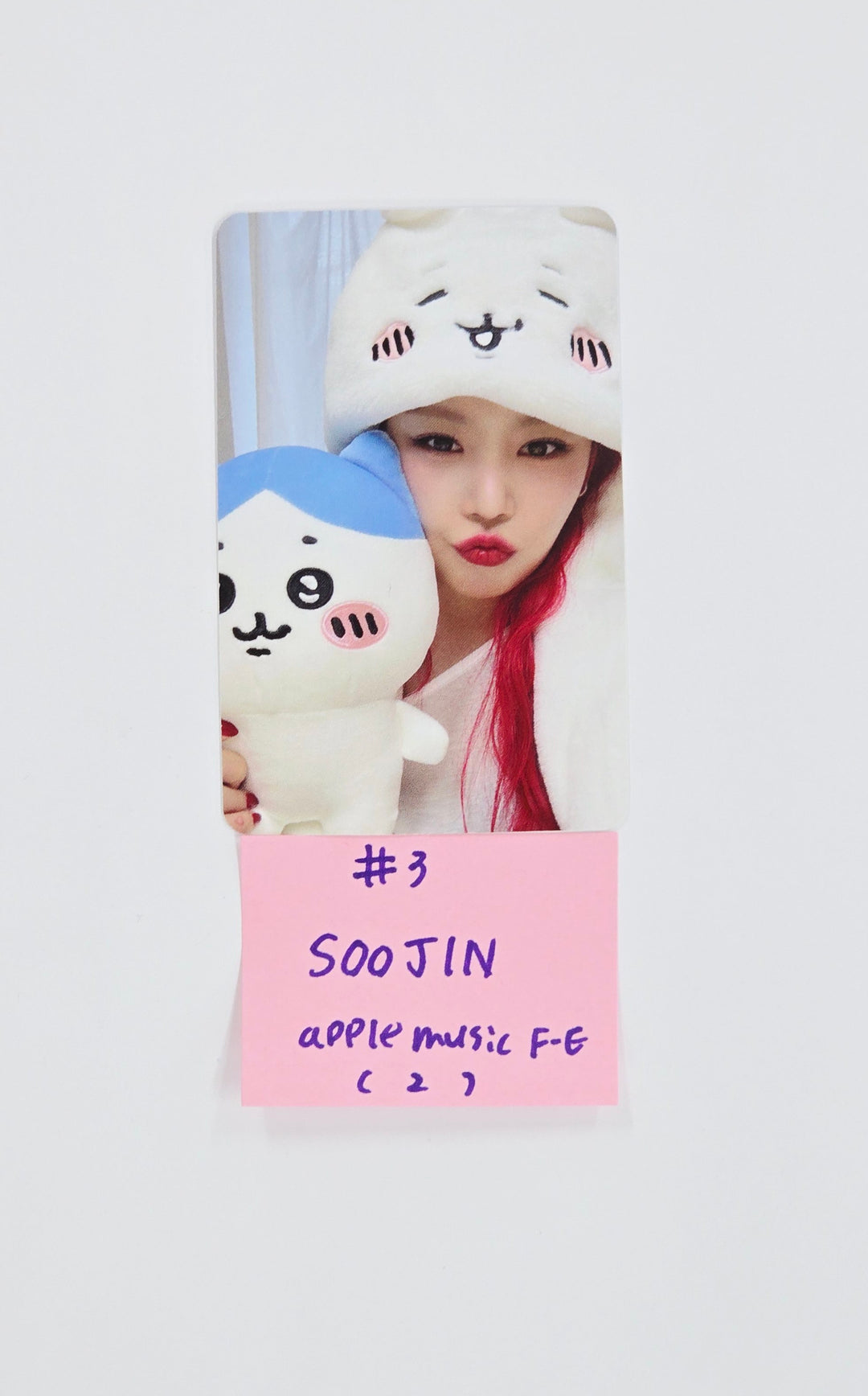SOOJIN "BADITUDE" -  Apple Music Fansign Event Photocard [25.9.5]