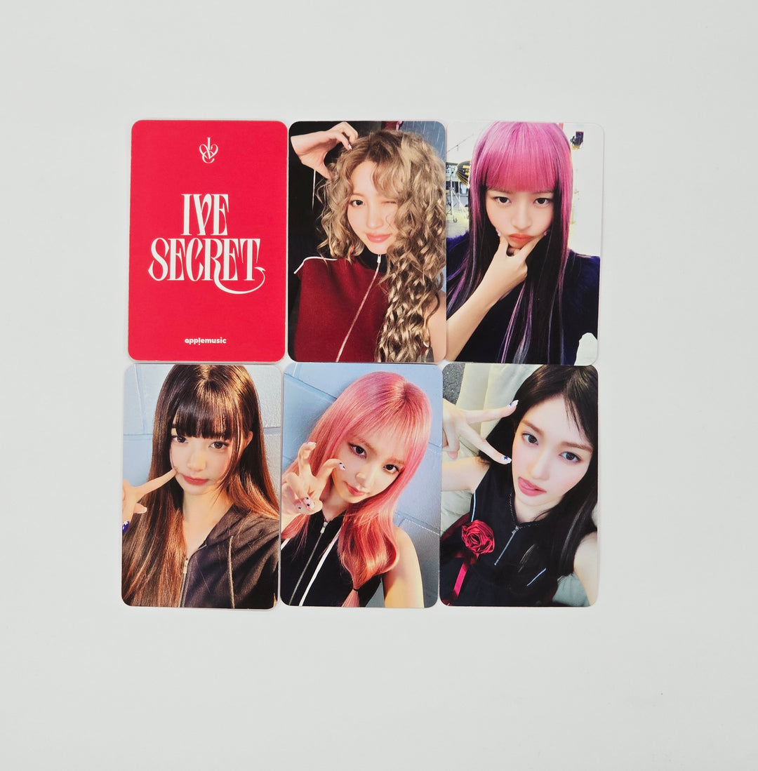 IVE "IVE SECRET" - Apple Music Fansign Event Photocard [25.9.5]