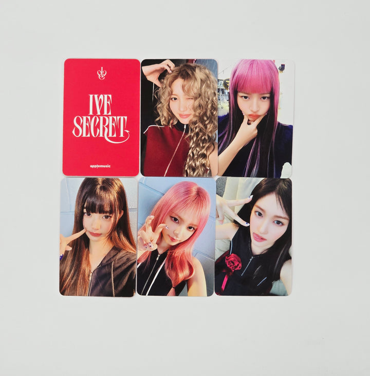 IVE "IVE SECRET" - Apple Music Fansign Event Photocard [25.9.5]