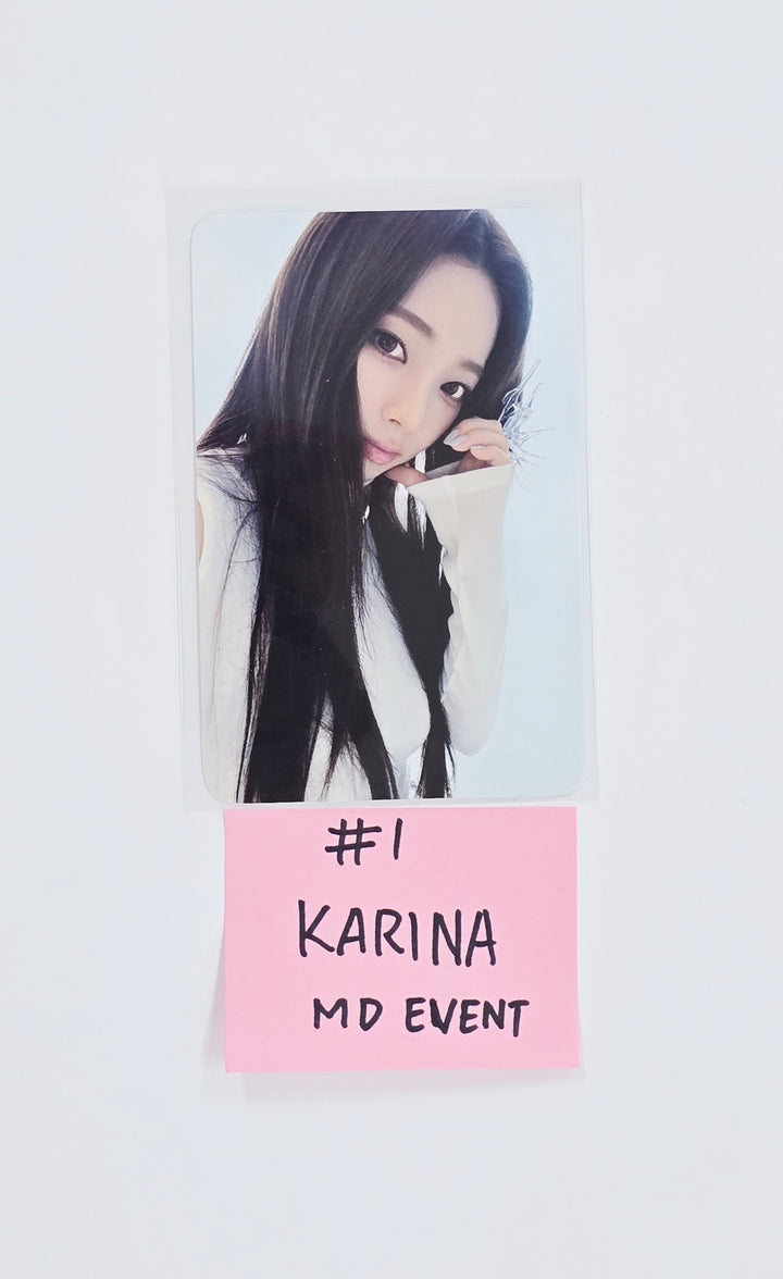 AESPA - WEEK #RichMan POP-UP STORE MD Event Photocard (2) [25.9.5]