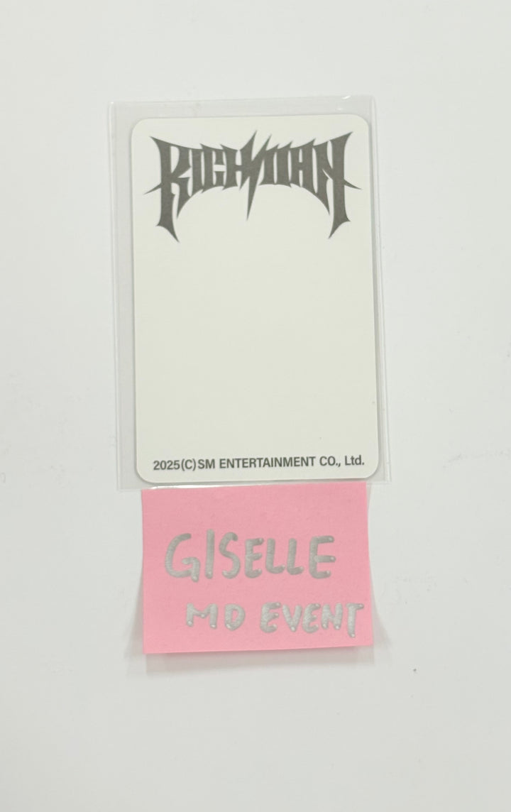 GISELLE (of AESPA) - WEEK #RichMan POP-UP STORE MD Event Photocard (1)[25.9.5]