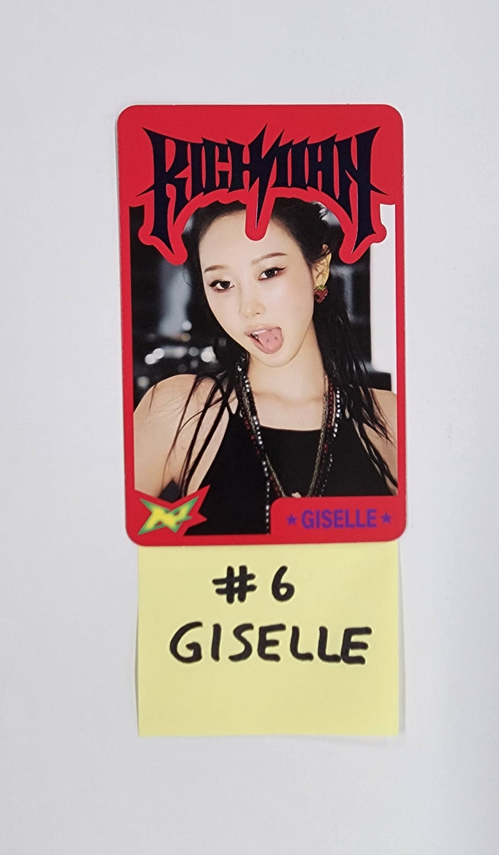 Aespa - WEEK #RichMan POP-UP Official Trading Photocard [25.9.5]