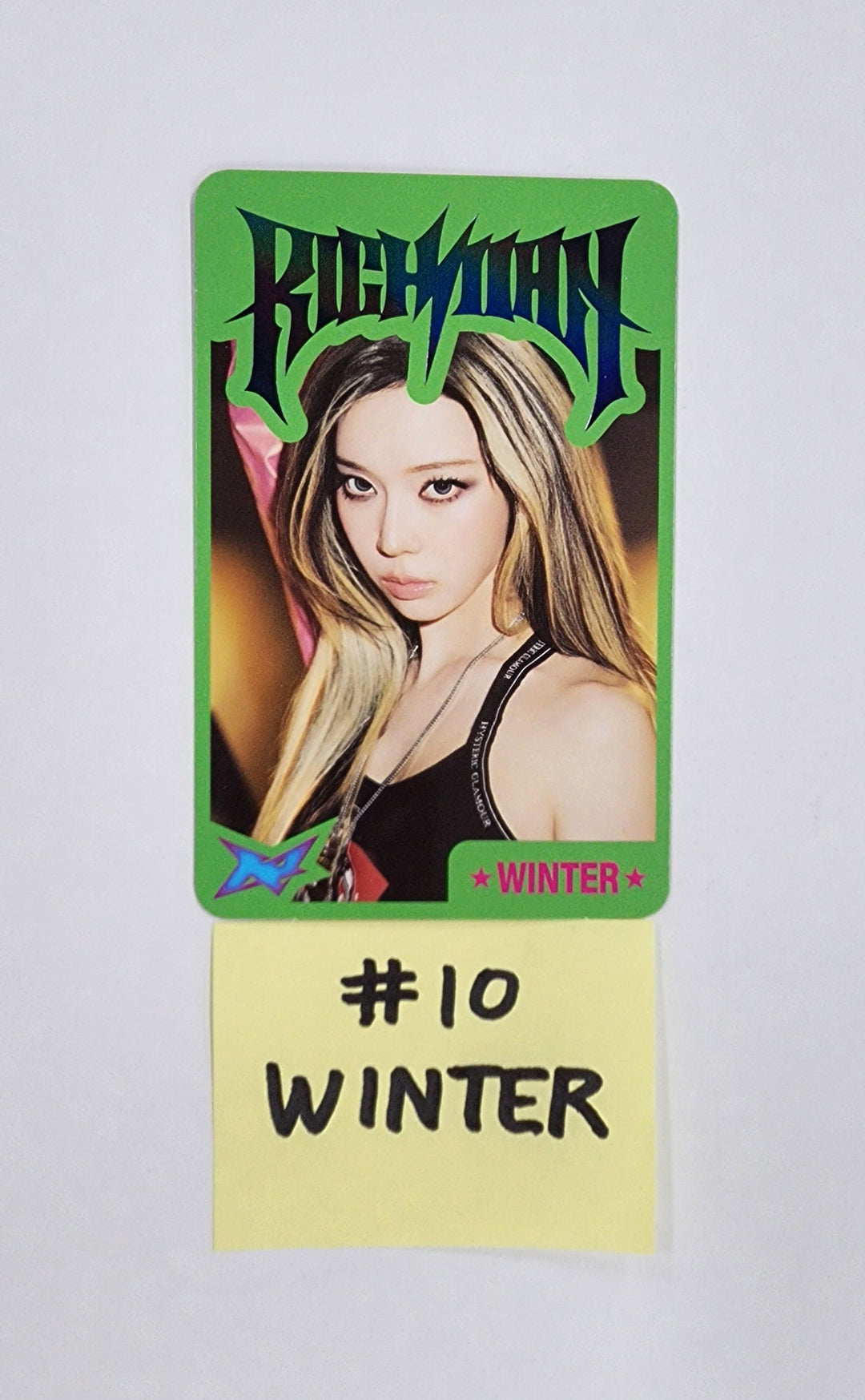 Aespa - WEEK #RichMan POP-UP Official Trading Photocard [25.9.5]
