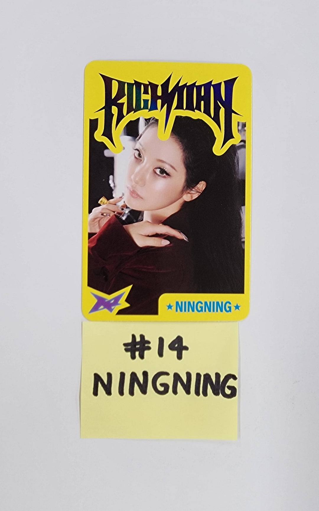 Aespa - WEEK #RichMan POP-UP Official Trading Photocard [25.9.5]