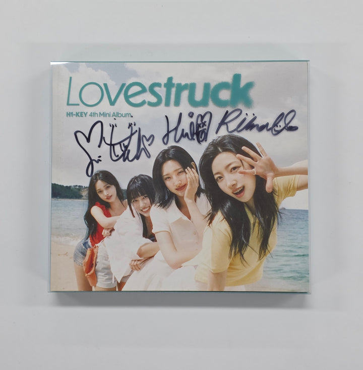 H1-KEY "LOVESTRUCK" - Hand Autograhped(Signed) Promo Album [25.9.5]