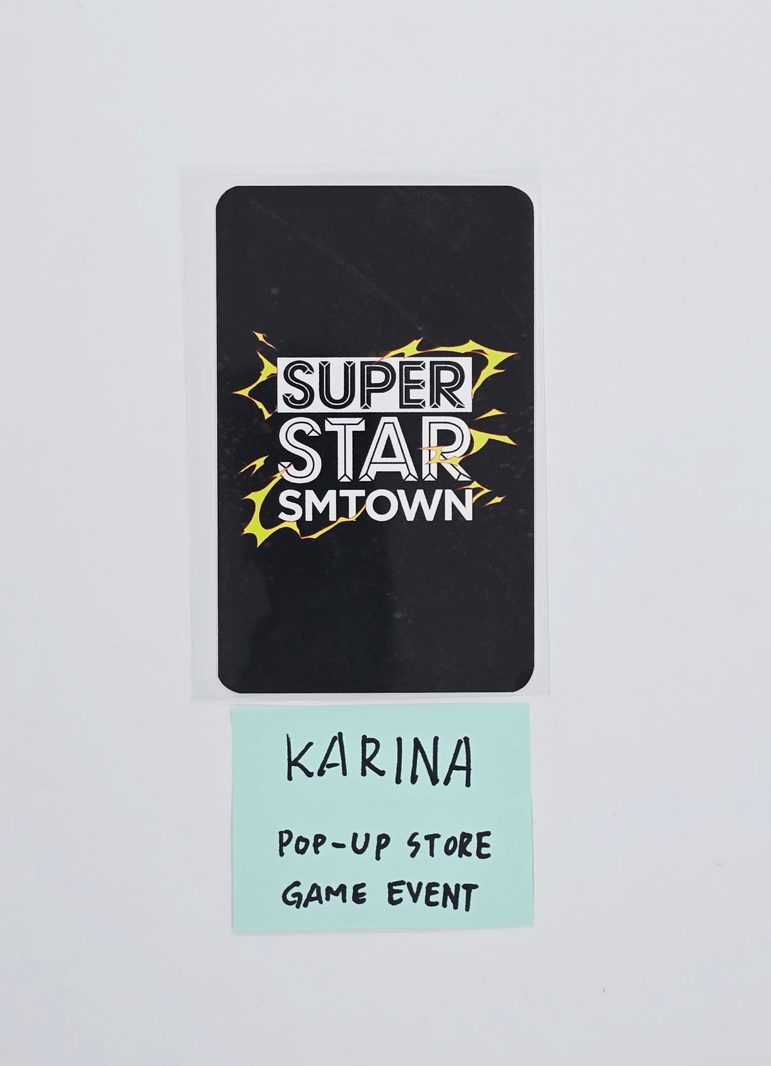 KARINA (of AESPA) - WEEK #RichMan POP-UP STORE Game Event Photocard [25.9.8]