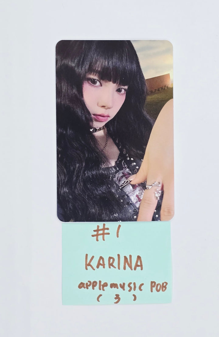 Aespa "Rich Man" - Apple Music Pre-Order Benefit Photocard [25.9.8]
