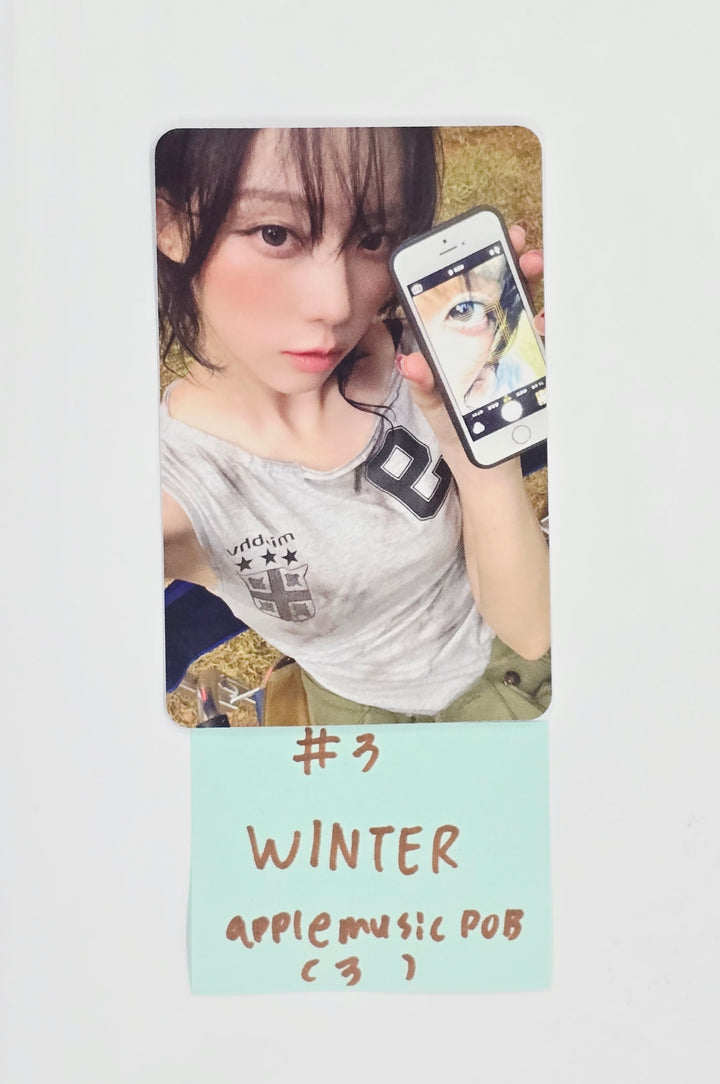 Aespa "Rich Man" - Apple Music Pre-Order Benefit Photocard [25.9.8]