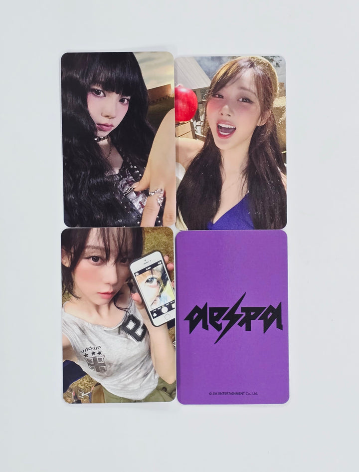 Aespa "Rich Man" - Apple Music Pre-Order Benefit Photocard [25.9.8]