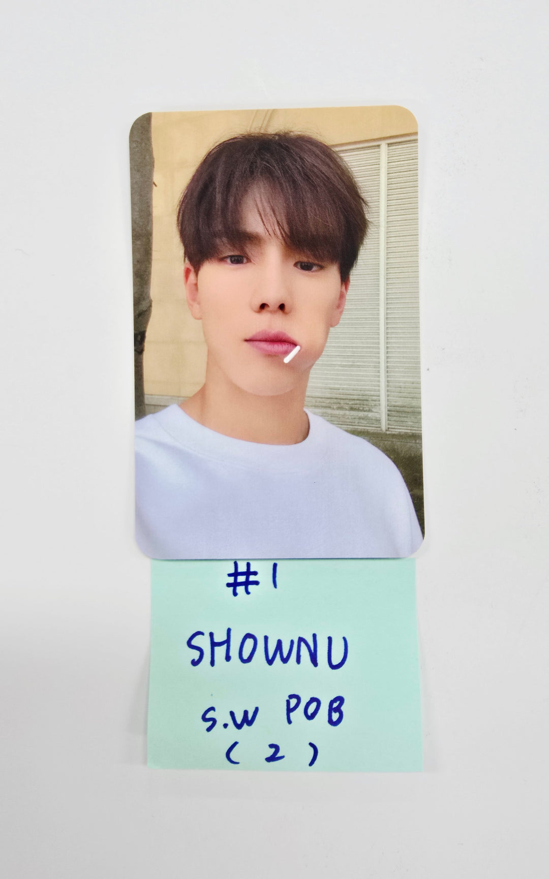 MONSTA X "THE X" - Soundwave Pre-Order Benefit Photocard [25.9.8]