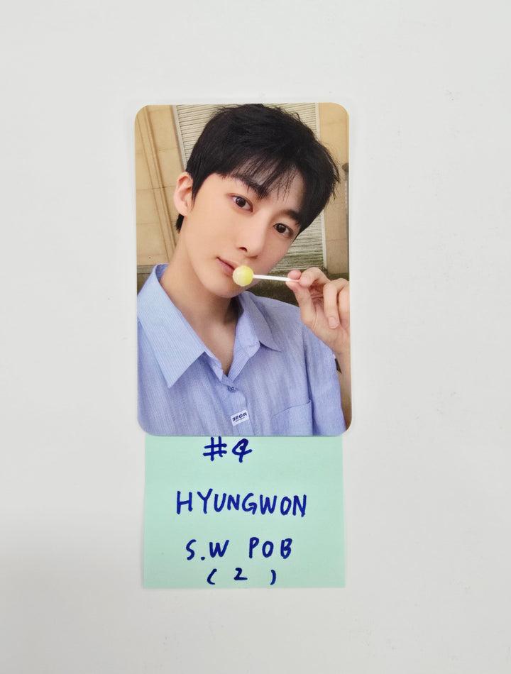 MONSTA X "THE X" - Soundwave Pre-Order Benefit Photocard [25.9.8]