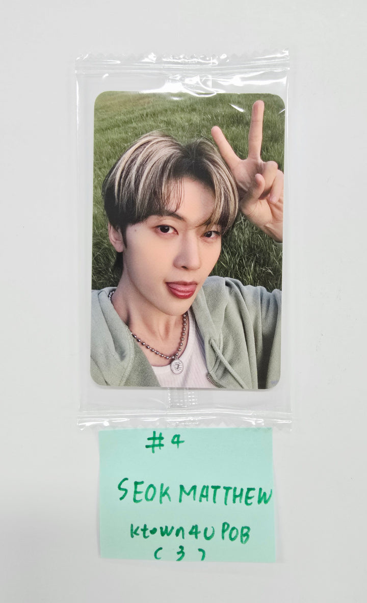 ZEROBASEONE 1st FULL ALBUM "NEVER SAY NEVER" - Ktown4U Pre Order Benefit Photocard (Photobook ver.) [25.9.8]