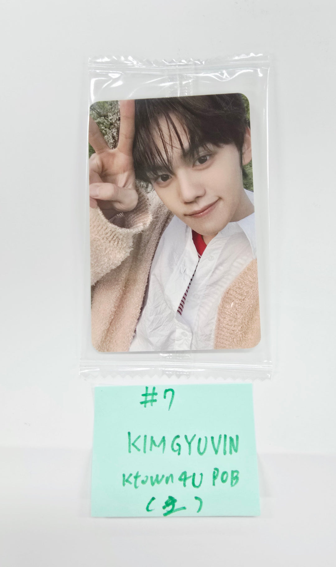 ZEROBASEONE 1st FULL ALBUM "NEVER SAY NEVER" - Ktown4U Pre Order Benefit Photocard (Photobook ver.) [25.9.8]