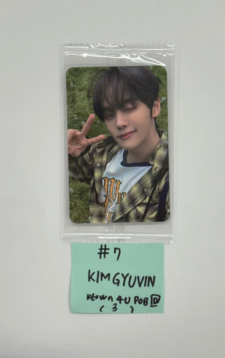 ZEROBASEONE 1st FULL ALBUM "NEVER SAY NEVER" - Ktown4U Pre Order Benefit Photocard (Digipack ver.) [25.9.8]