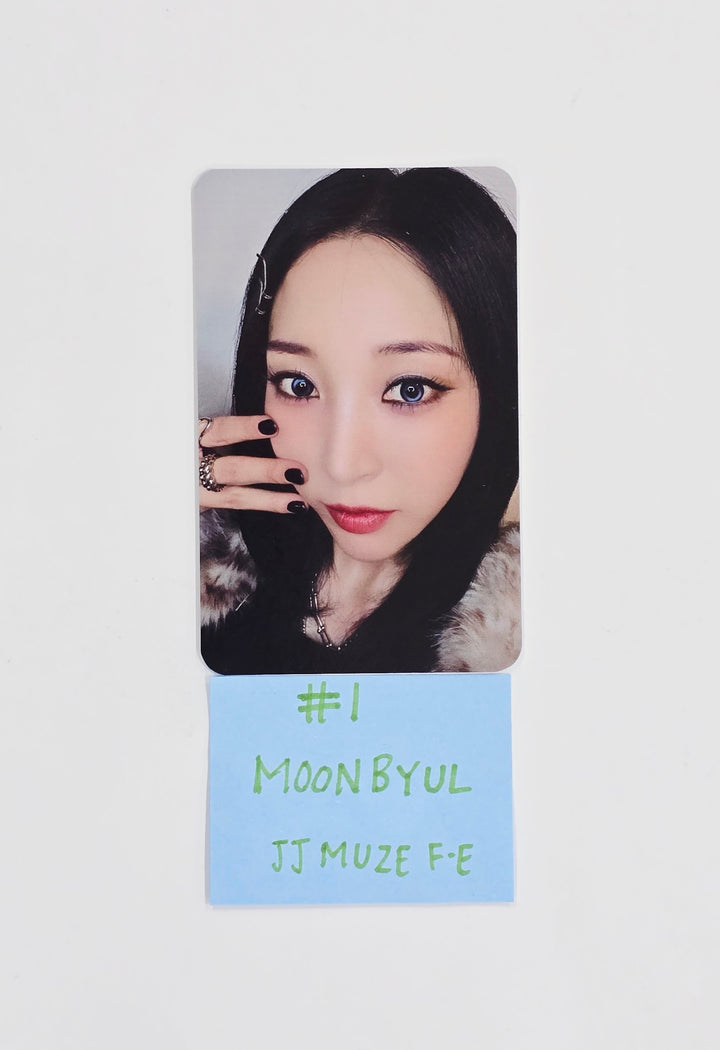 MOONBYUL "laundri " - JJ MUZE Fansign Event Photocard (COIN ver.) [25.9.9]