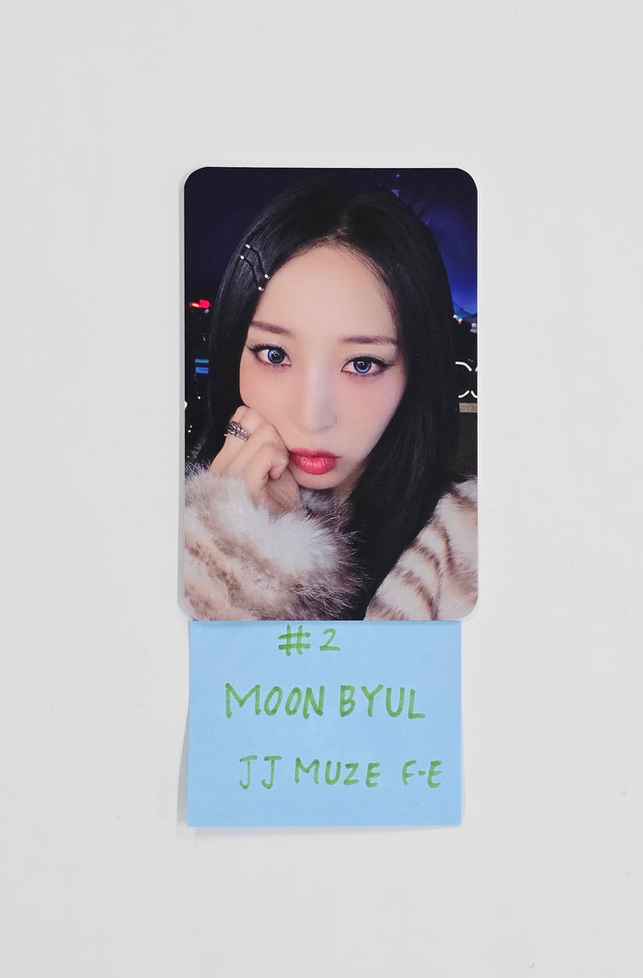 MOONBYUL "laundri " - JJ MUZE Fansign Event Photocard (COIN ver.) [25.9.9]