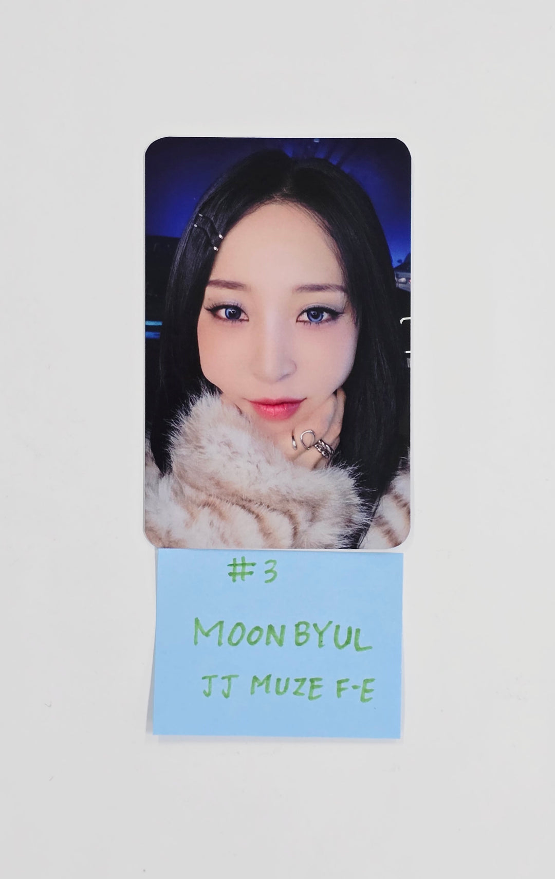 MOONBYUL "laundri " - JJ MUZE Fansign Event Photocard (COIN ver.) [25.9.9]
