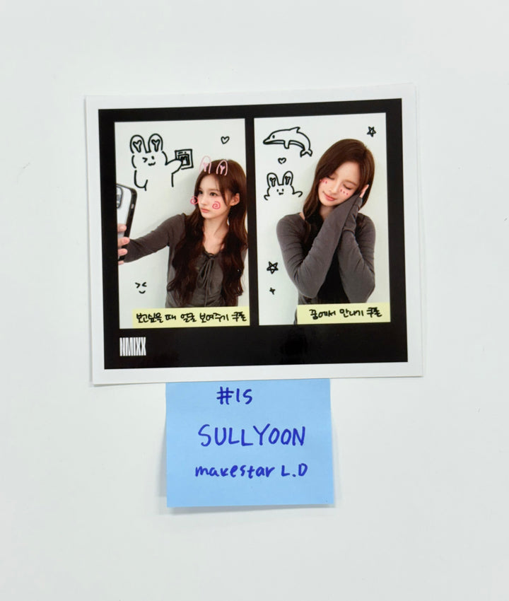 NMIXX "Fe3O4: FORWARD" - Makestar Lucky Draw Event Photocard [25.9.9]