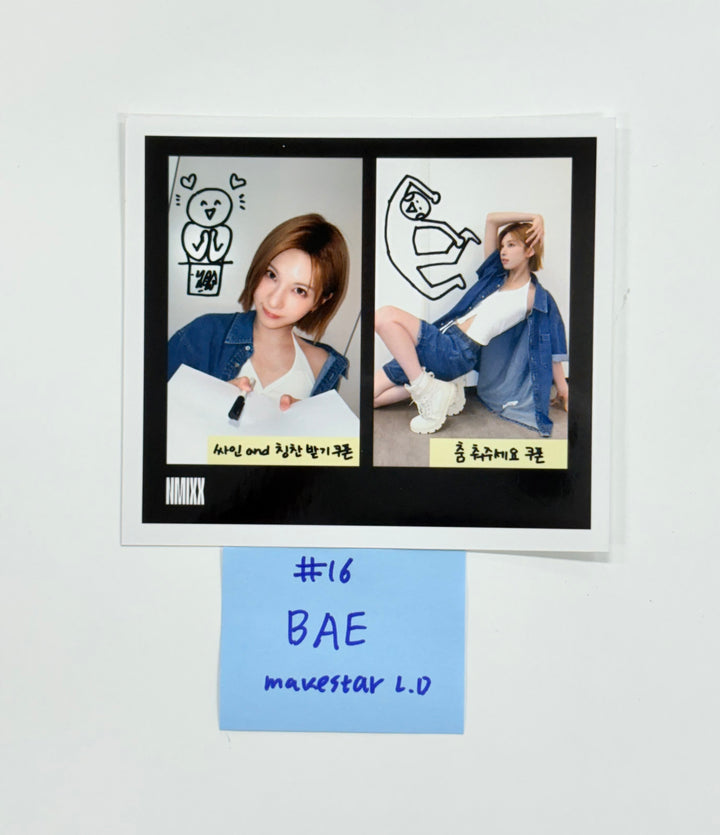 NMIXX "Fe3O4: FORWARD" - Makestar Lucky Draw Event Photocard [25.9.9]