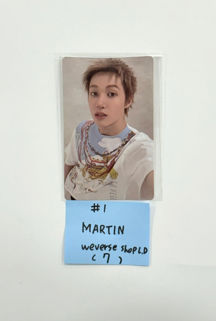 CORTIS 1st EP album "Color Outside The Line" - Weverse Shop Lucky Draw Event Photocard [25.9.9]