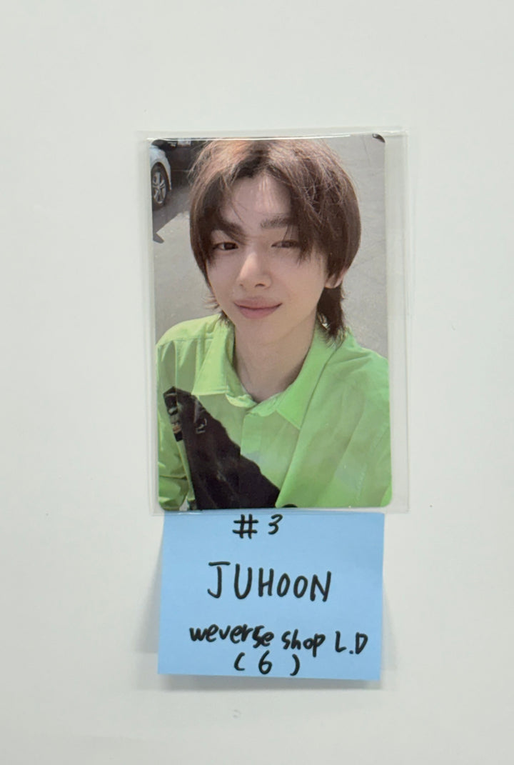CORTIS 1st EP album "Color Outside The Line" - Weverse Shop Lucky Draw Event Photocard [25.9.9]