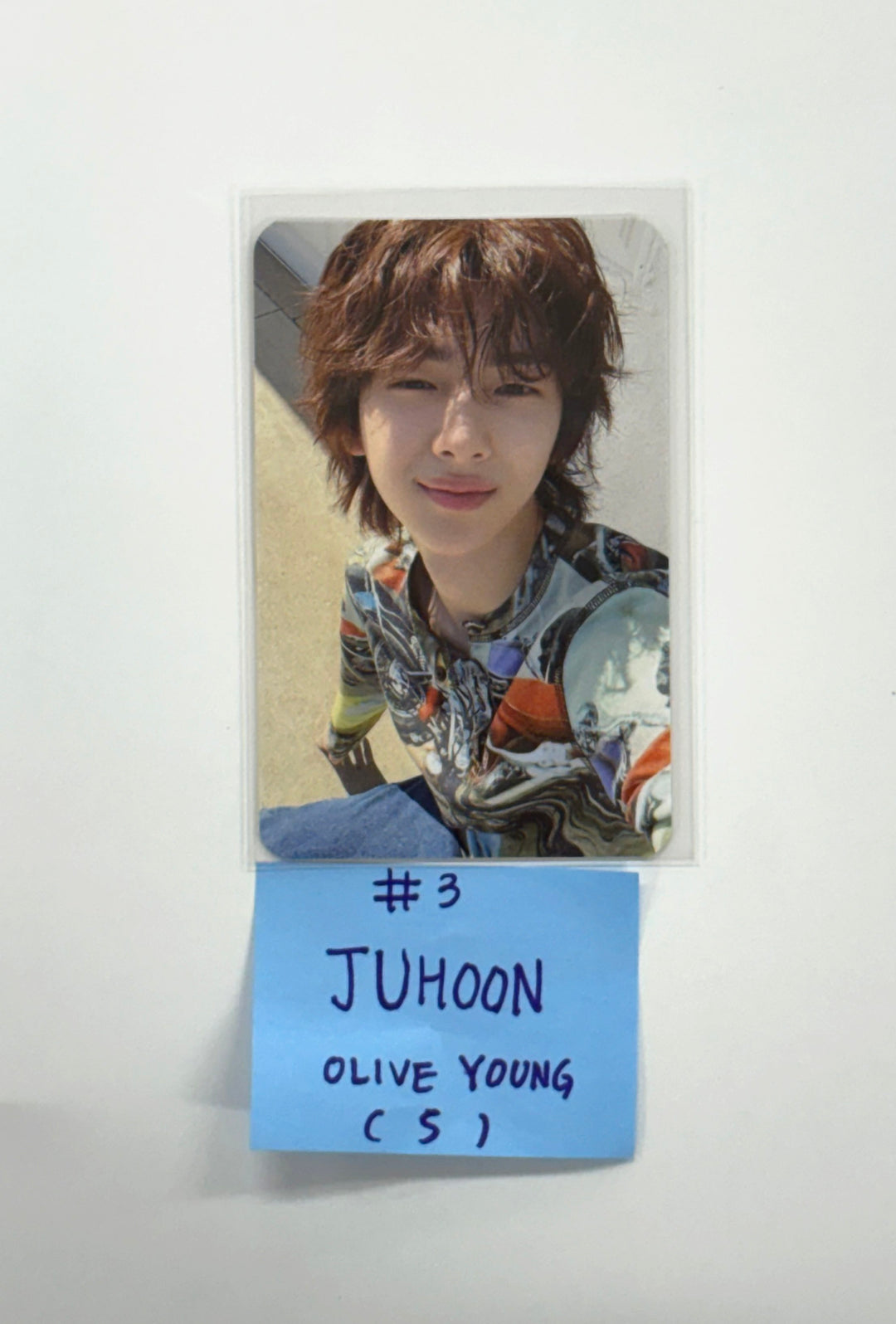 CORTIS 1st EP album "Color Outside The Line" - Olive Young Event Photocard [25.9.9]