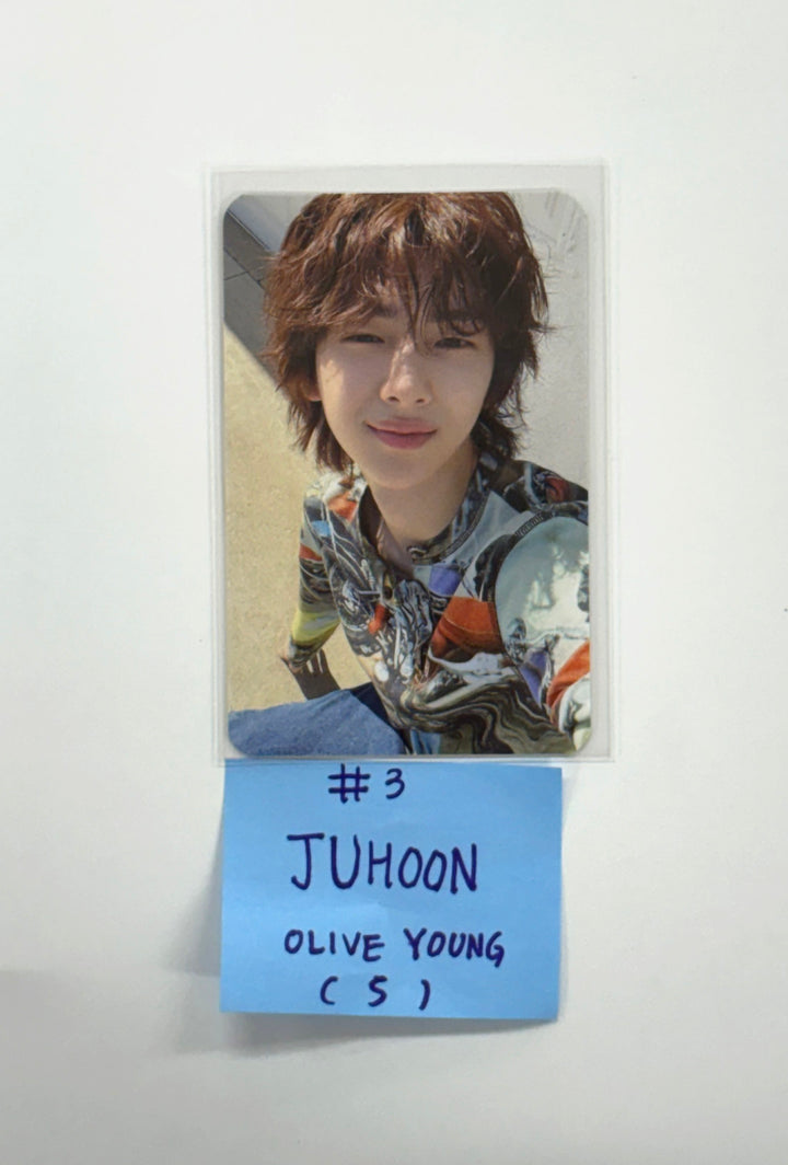 CORTIS 1st EP album "Color Outside The Line" - Olive Young Event Photocard [25.9.9]