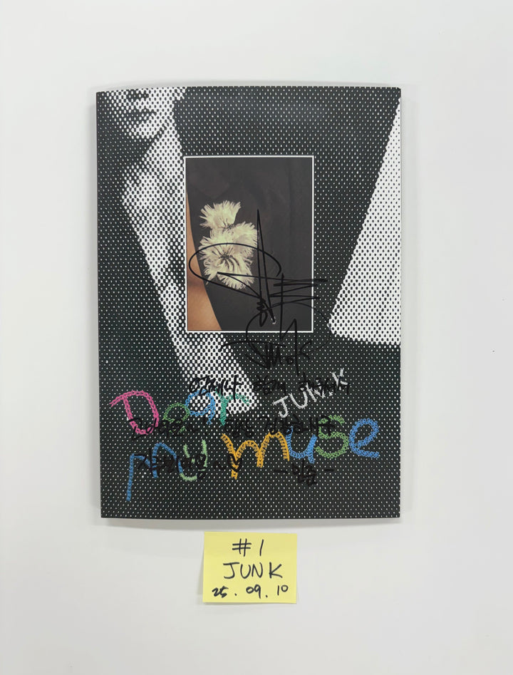 JUN K "Dear my muse" - Hand Autograhped(Signed) Promo Album [25.9.10]
