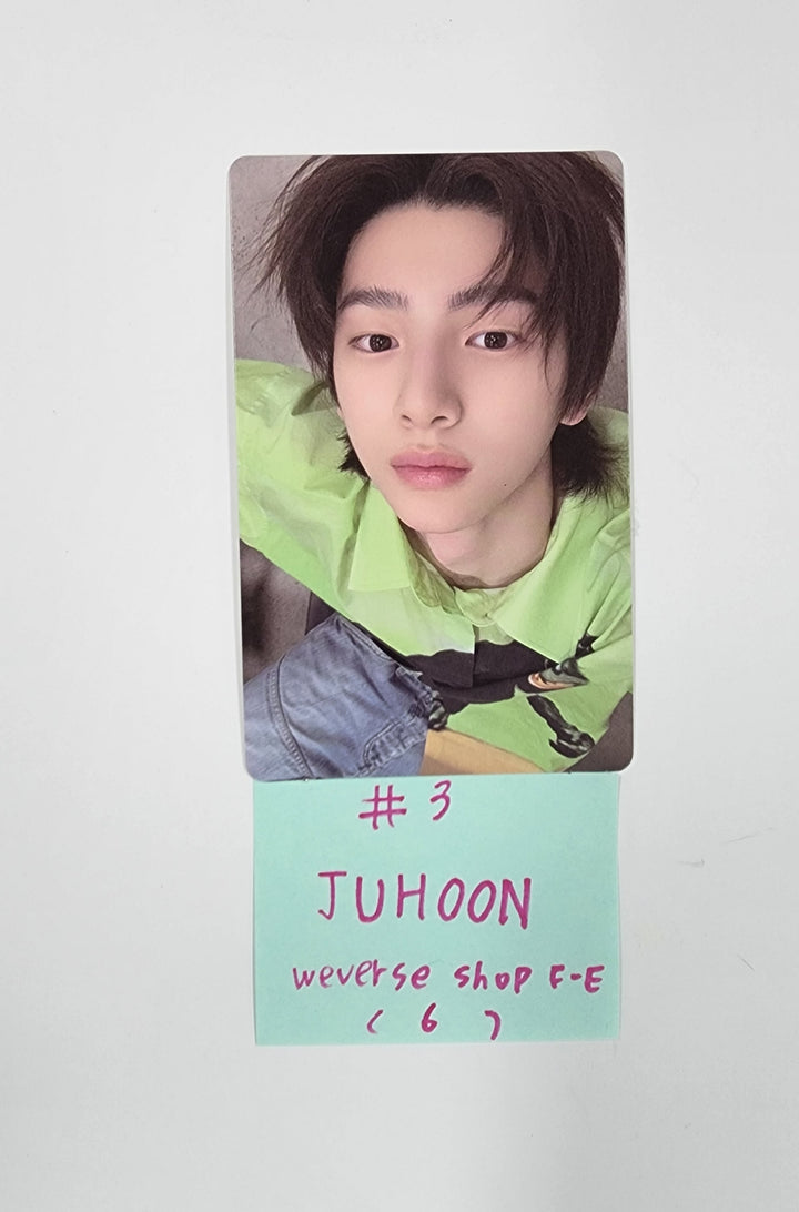 CORTIS 1st EP album "Color Outside The Line" - Weverse Shop Fansign Event Photocard [25.9.10]