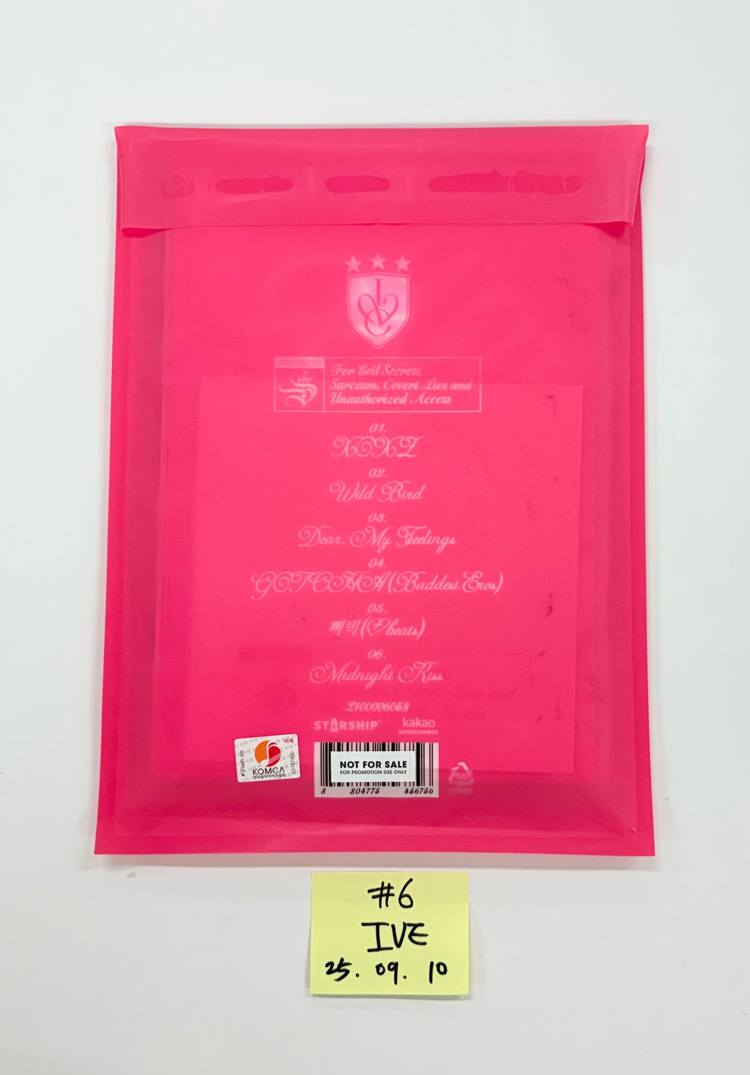 IVE "IVE SECRET" - Hand Autograhped(Signed) Promo Album [25.9.10]