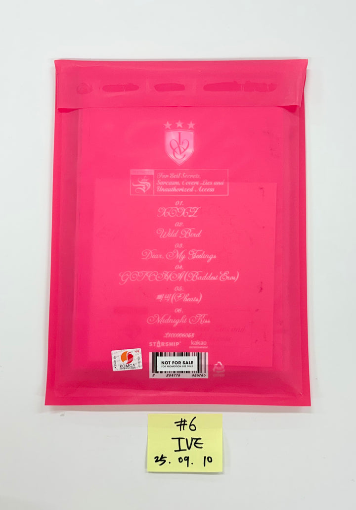IVE "IVE SECRET" - Hand Autograhped(Signed) Promo Album [25.9.10]
