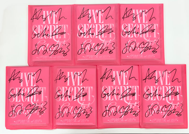 IVE "IVE SECRET" - Hand Autograhped(Signed) Promo Album [25.9.10]
