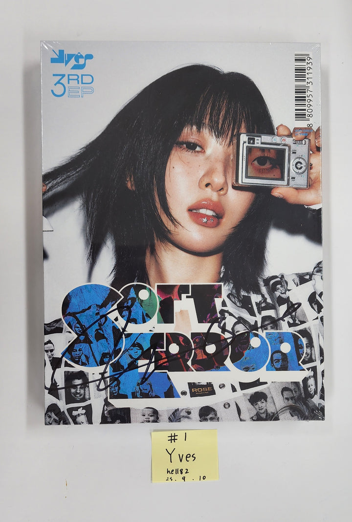 Yves "Soft Error" - Hello82 Hand Autographed(Signed) Album [25.9.10]