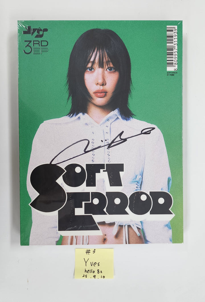 Yves "Soft Error" - Hello82 Hand Autographed(Signed) Album [25.9.10]